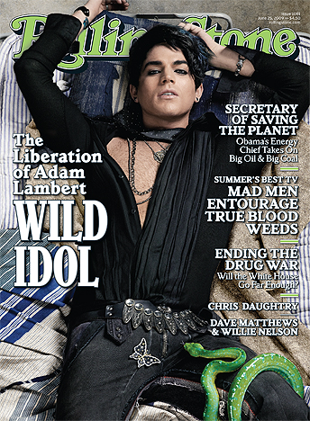 adam-lambert-rolling-stone-cover "I don't think it should surprise anybody that I'm gay."