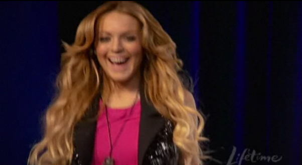 lohan project runway Lindsay Lohan on Project Runway