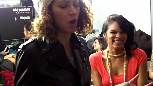 Claire singing