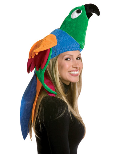 IMAGE 4--PARROT HAT