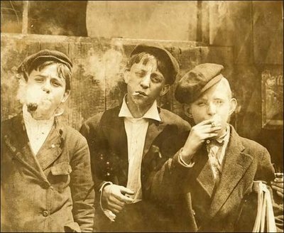 NewsboysSmoking (1)