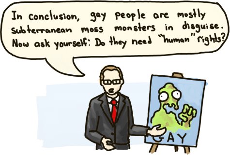 comic-As yourself do gays need human rights