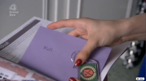 letter and key