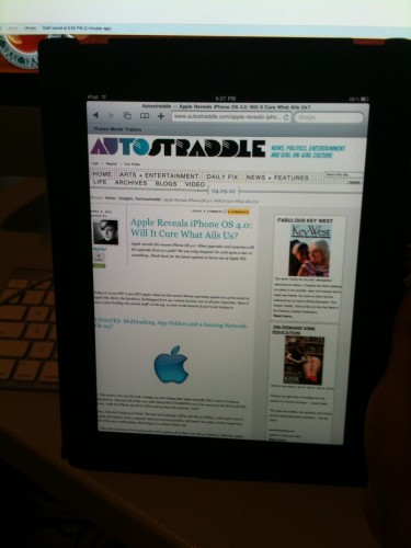 ipadautostraddle