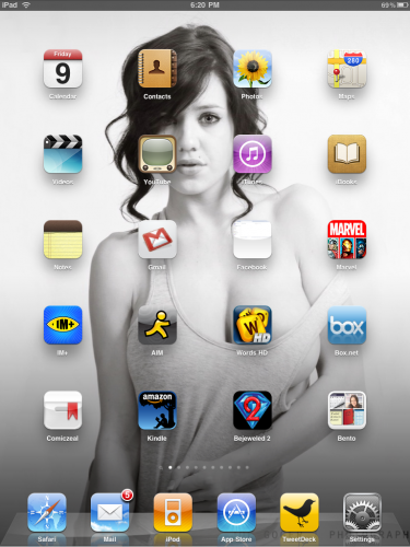 my home screen