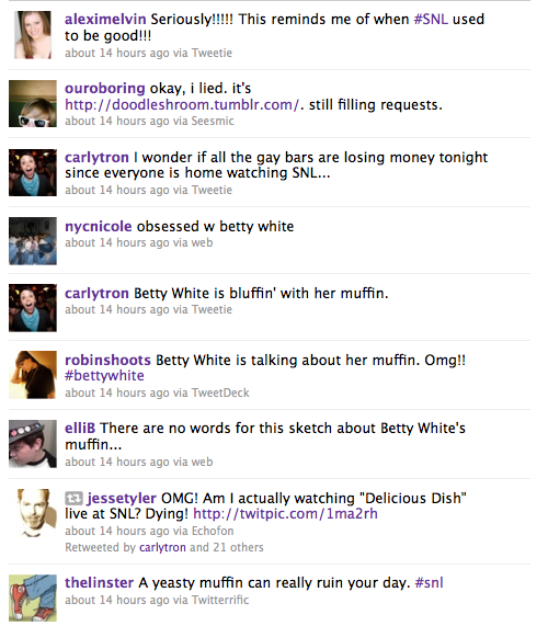 my twitter feed