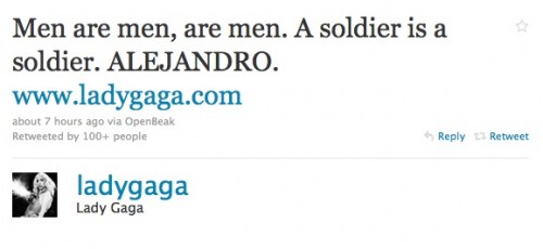 ladygagatweet