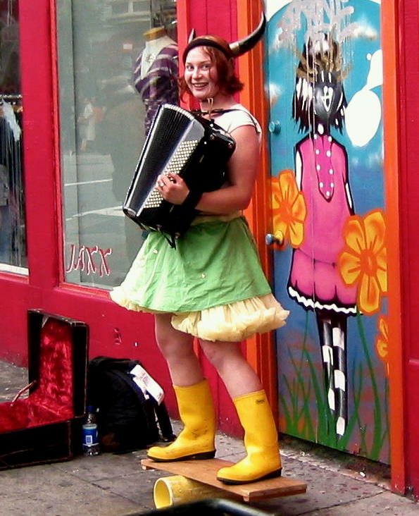 yellow boots