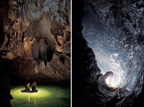 caves