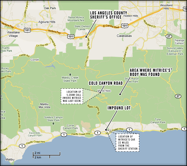 Mitrice Missing map