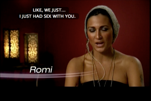 we just had sex