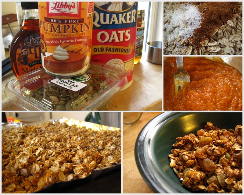 pumpkin granola