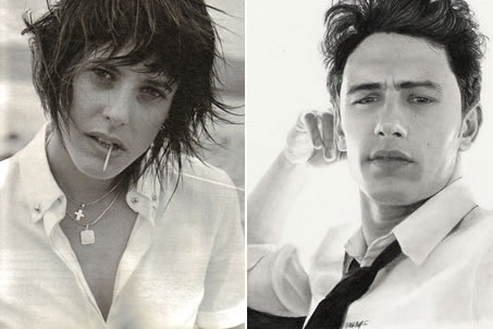 James Franco Kate Moennig James Franco Kate Moennig