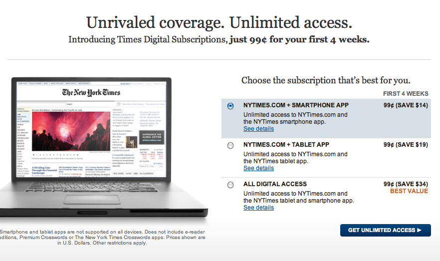 new paywall