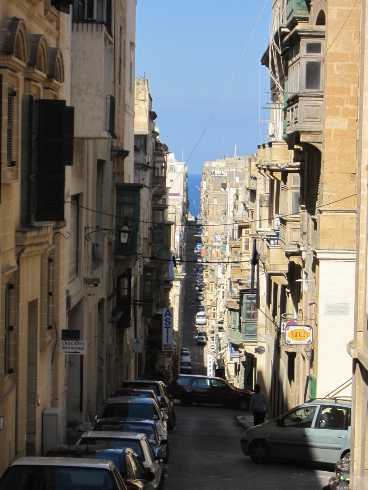 Malta - Cobblestone street