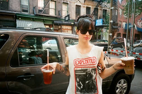 Kathleen Hanna Smells Like Teen Spirit