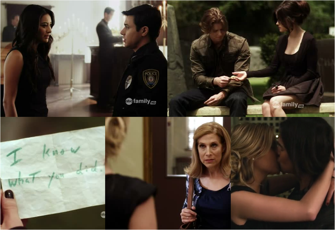 Pretty Little Liars Fashioncap 205: How To Definitely Not Dress For A Funeral