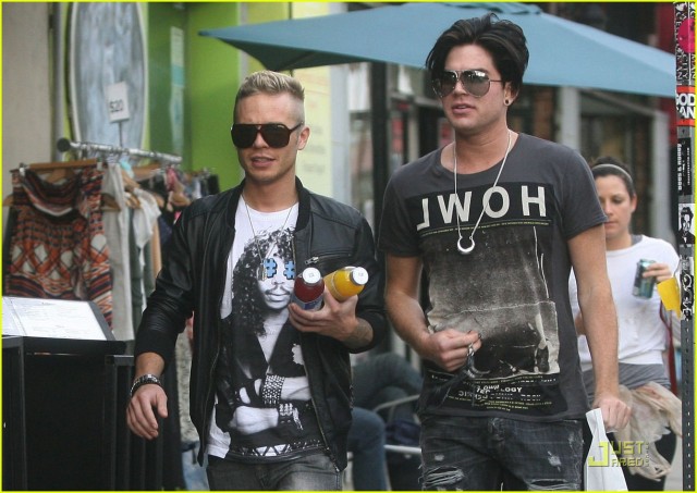 Lambert and pal stroll