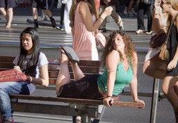 Regular People in Model “Poses” Critiquing the “Absurd and Artificial”