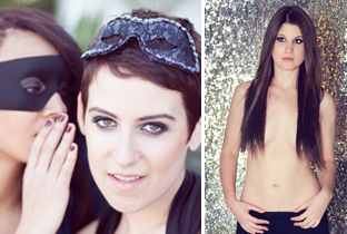 Autostraddle Calendar Girls 2012: Lily & Jessica Are Super Hot for September & October