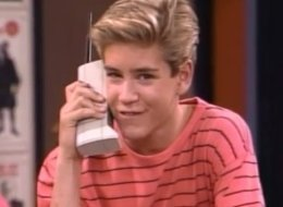 A Tribute to Zack Morris’s Oversize Cell Phone (and Lesbian Girlfriend)