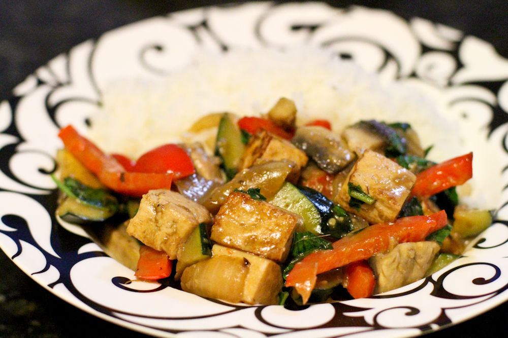 Get Baked: Basil and Tofu Stir Fry