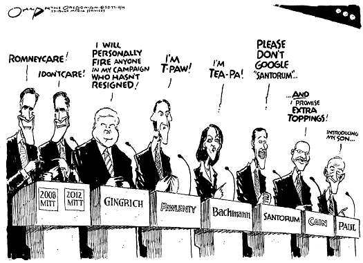 Republican Candidates Still Love to Hate The Gays, Have Nothing Else To Talk About