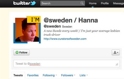 Lesbian Truck-Driver Tweets for Sweden, Makes Sweden Sound Eminently Visitable