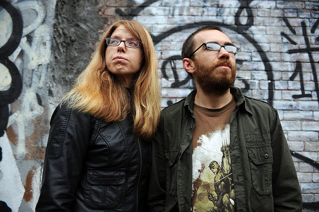 Allison Kilkenny and Jamie Kilstein