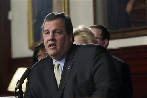 Chris Christie gay marriage
