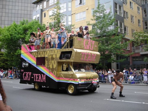 Pride float