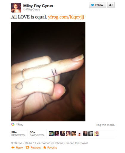 mileys got mad ink