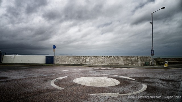 Roundabout - quite desolate, really