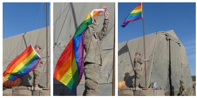 Military “Investigates” Gay Pride Flag Raising in Afghanistan, Surely Has Something Better To Do