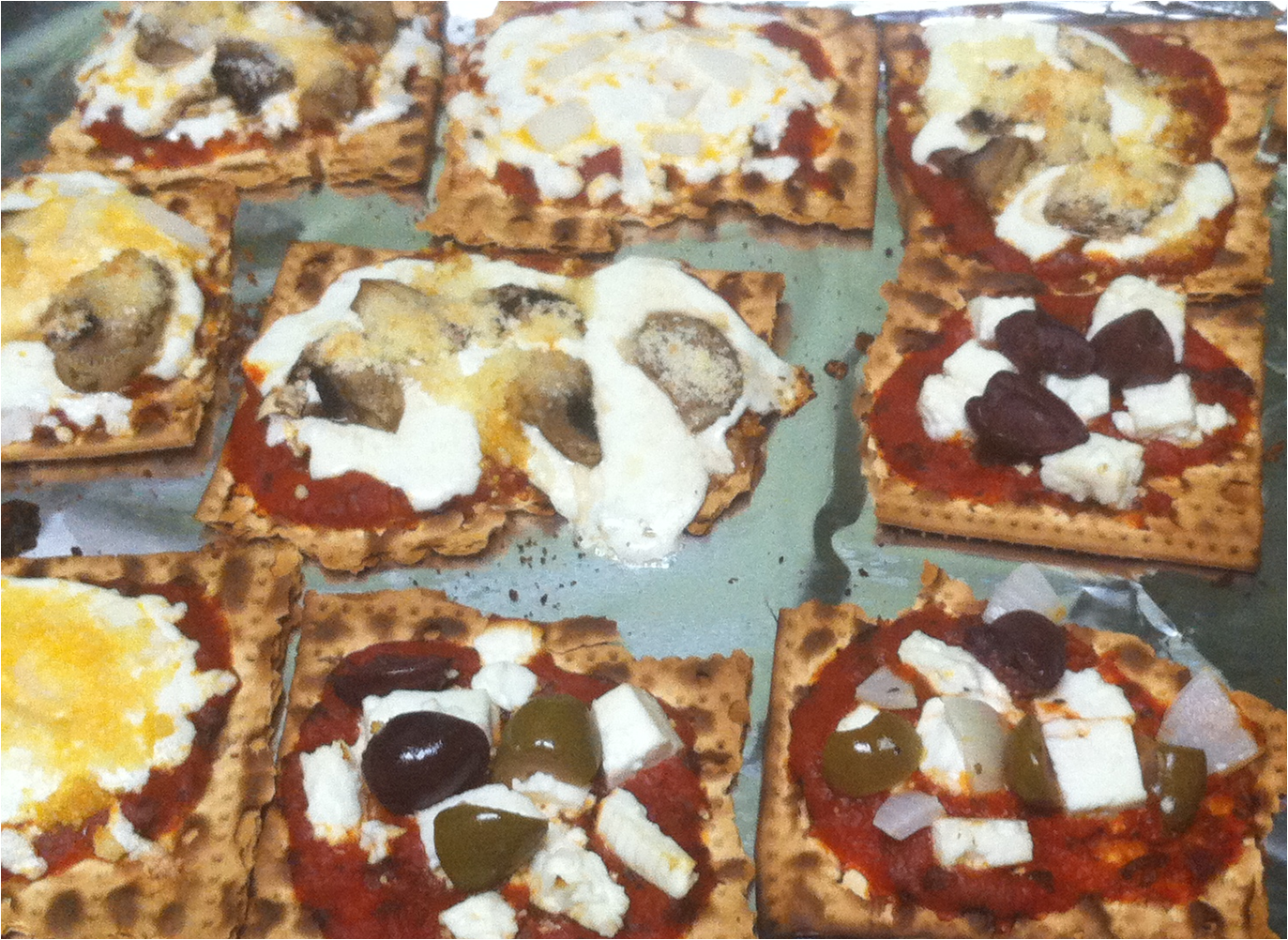 Get Baked: Matzo Pizza