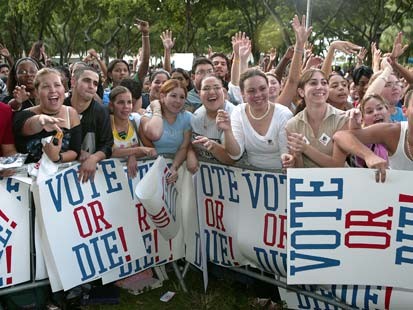 tiny baby voters
