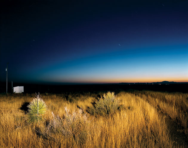 west texas at night
