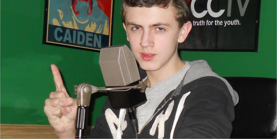 Caiden Cowger, 14-Year-Old Radio Host, Hates Gay People and Grammar