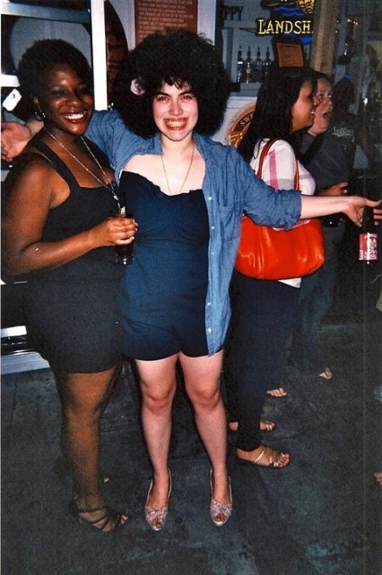 amanda and me in my sexy romper