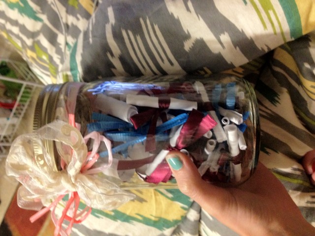Glass jar