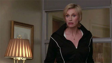 glee sue angry what