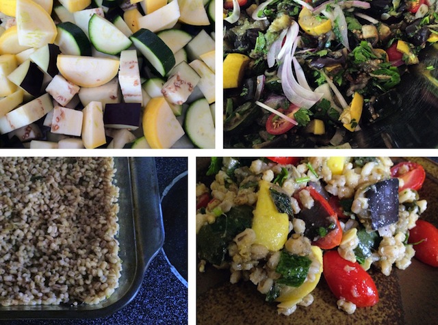 get baked - barley salad