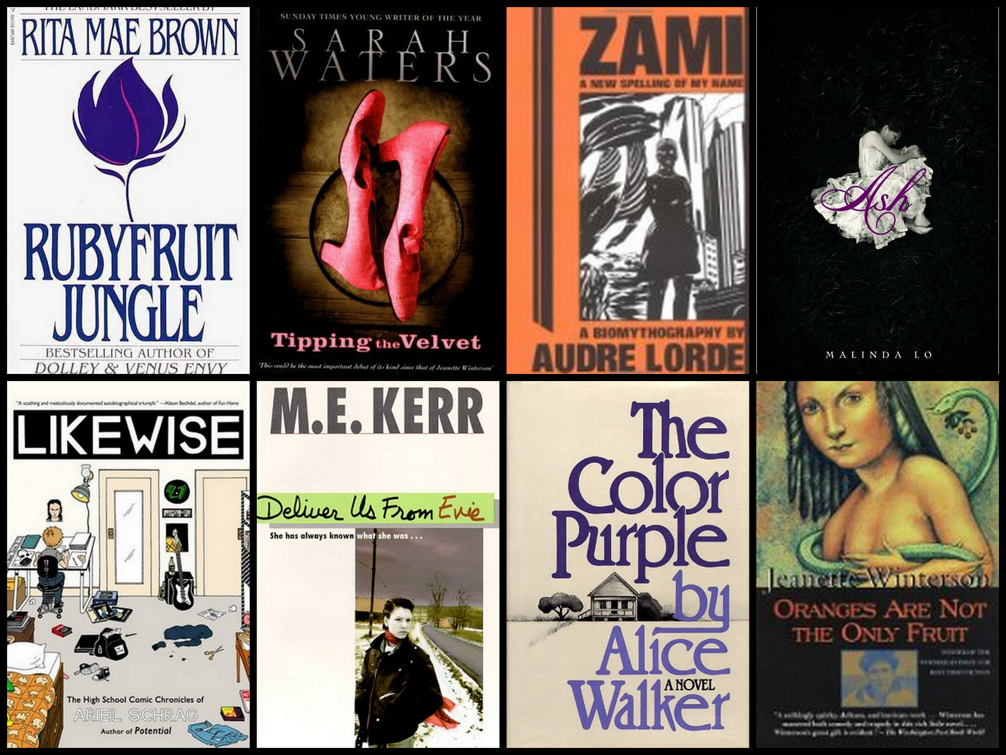 Vote For The 100 Best Lesbianish Fiction & Memoir Books Of All Time