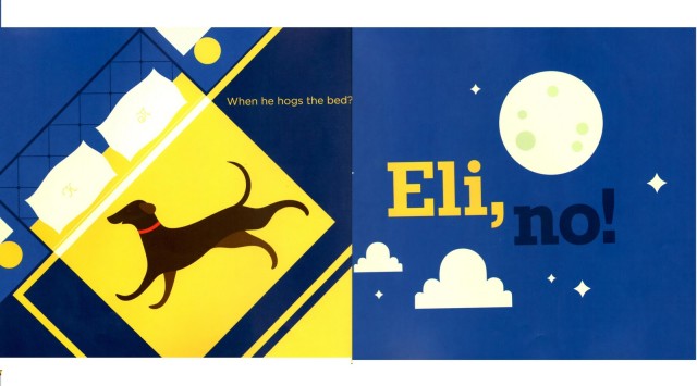 Eli No bedroom page