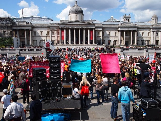 London-SlutWalk-NationalGallery,ownpicture