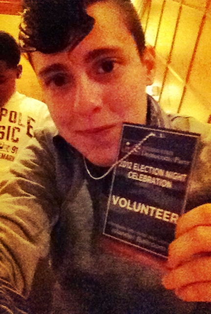 lauren volunteering