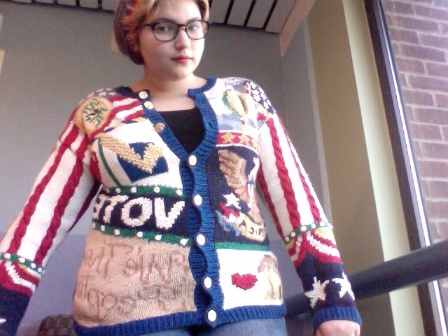 the best election day sweater ever