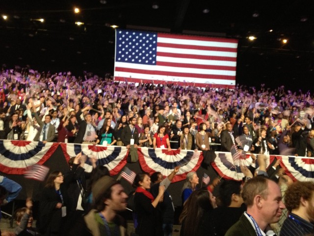 the crowd