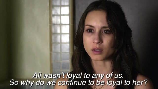 FOR THE SAME REASON EVERYONE IS LOYAL TO ANYONE: GOOD SEX