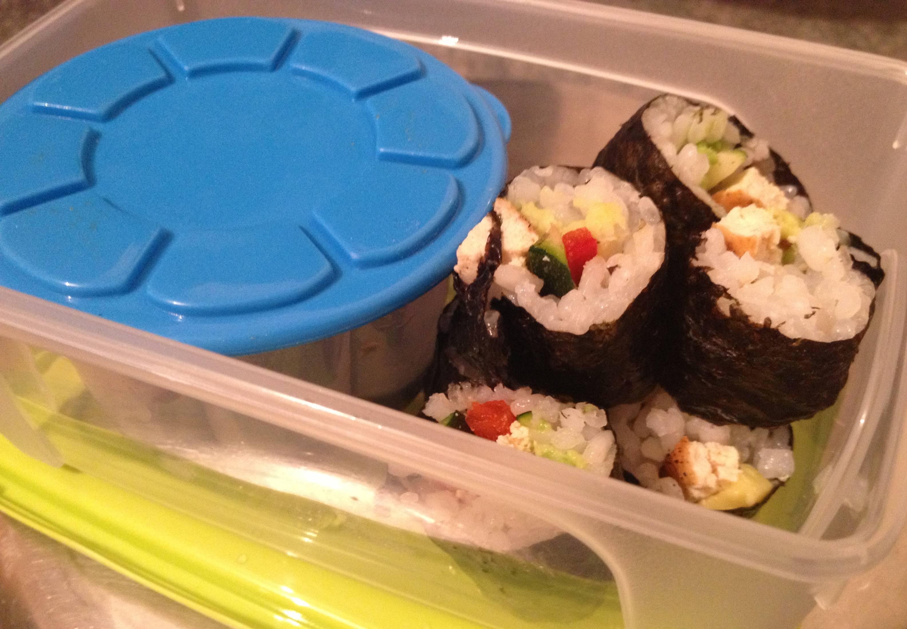 You Can Take It With You: Raisin Bread and Sushi